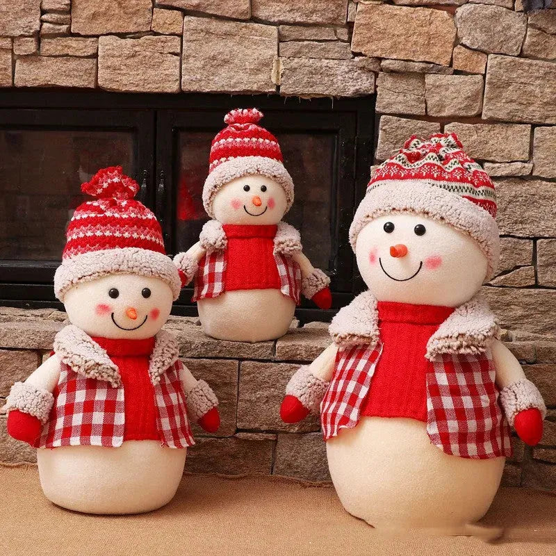 Christmas Red Fabric Retractable Long Legs - Bellarte Enchanté Christmas Red Fabric Retractable Long Legs